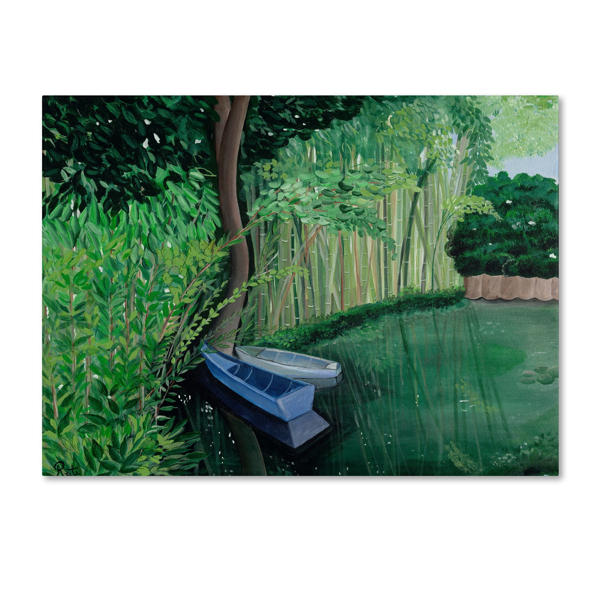 Trademark Fine Art "Canvas Art" Canvas Art by Two Boat