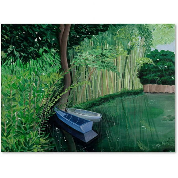 Trademark Fine Art "Canvas Art" Canvas Art by Two Boat