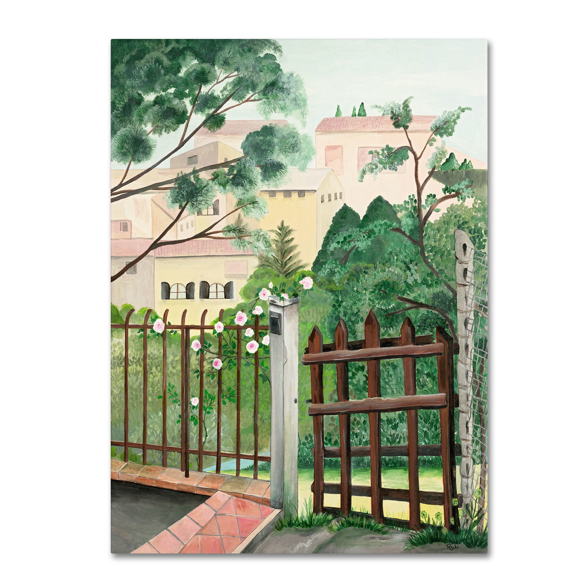 Trademark Fine Art "Canvas Art" Canvas Art by Valley Home