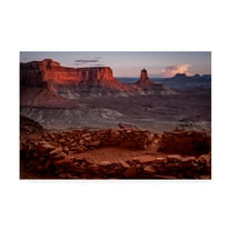 Trademark Fine Art 'Canyon Sunrise' Canvas Art by Dan Ballard