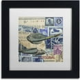 thumbnail image 1 of Trademark Fine Art 'Cap Cream Blue' Canvas Art by Nick Bantock, White Matte, Black Frame, 1 of 4