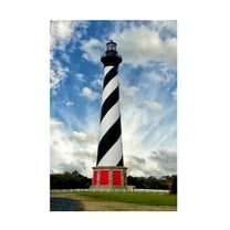 Trademark Fine Art PIPA Fine Art Cape Hatteras Lighthouse Canvas Wall Art - 16x24