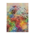 thumbnail image 1 of Trademark Fine Art 'Cape Town South Africa City Street Watercolor Map' Canvas Art by Michael Tompsett, 1 of 4