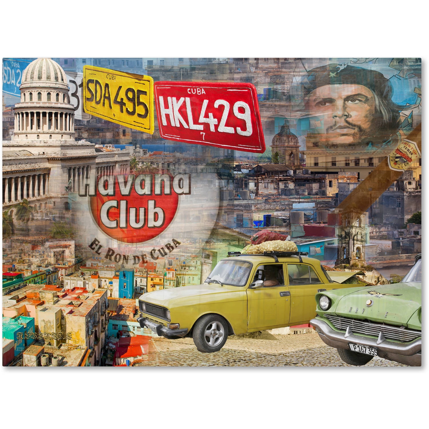 Trademark Fine Art "Capital" Canvas Art by Alberto Lopez