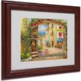 thumbnail image 1 of Trademark Fine Art "Capri Isle" Canvas Art by Rio, Wood Frame, 1 of 3