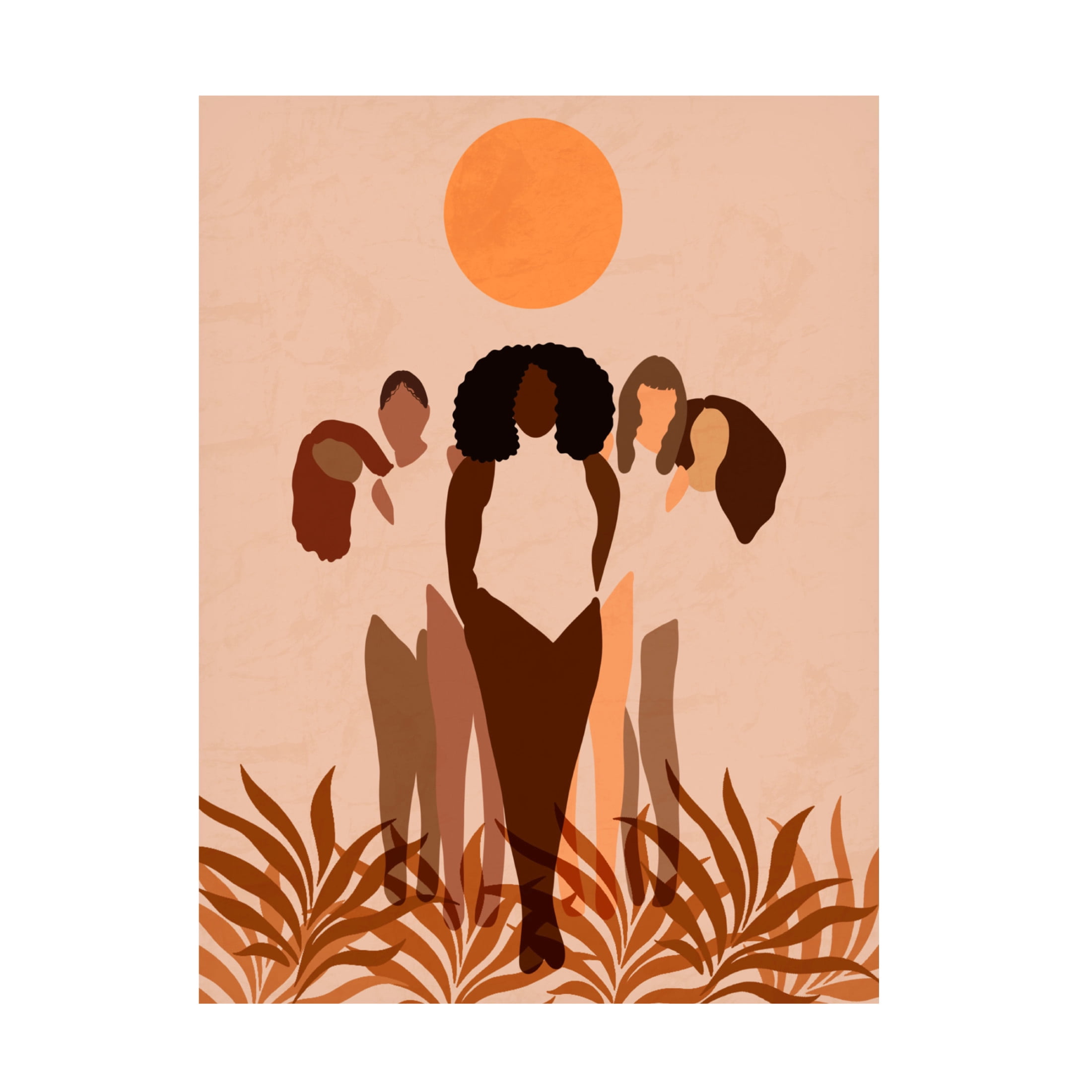 Trademark Fine Art Carelle N'guessan W.O.M.E.N 2 Canvas Wall Art