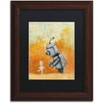 thumbnail image 1 of Trademark Fine Art 'Caretaker' Canvas Art by Craig Snodgrass, Black Matte, Wood Frame, 1 of 4