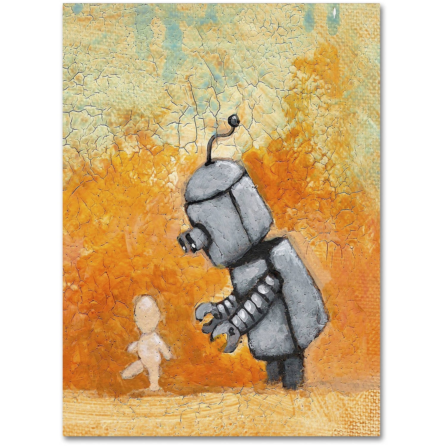Trademark Fine Art 'Caretaker' Canvas Art by Craig Snodgrass