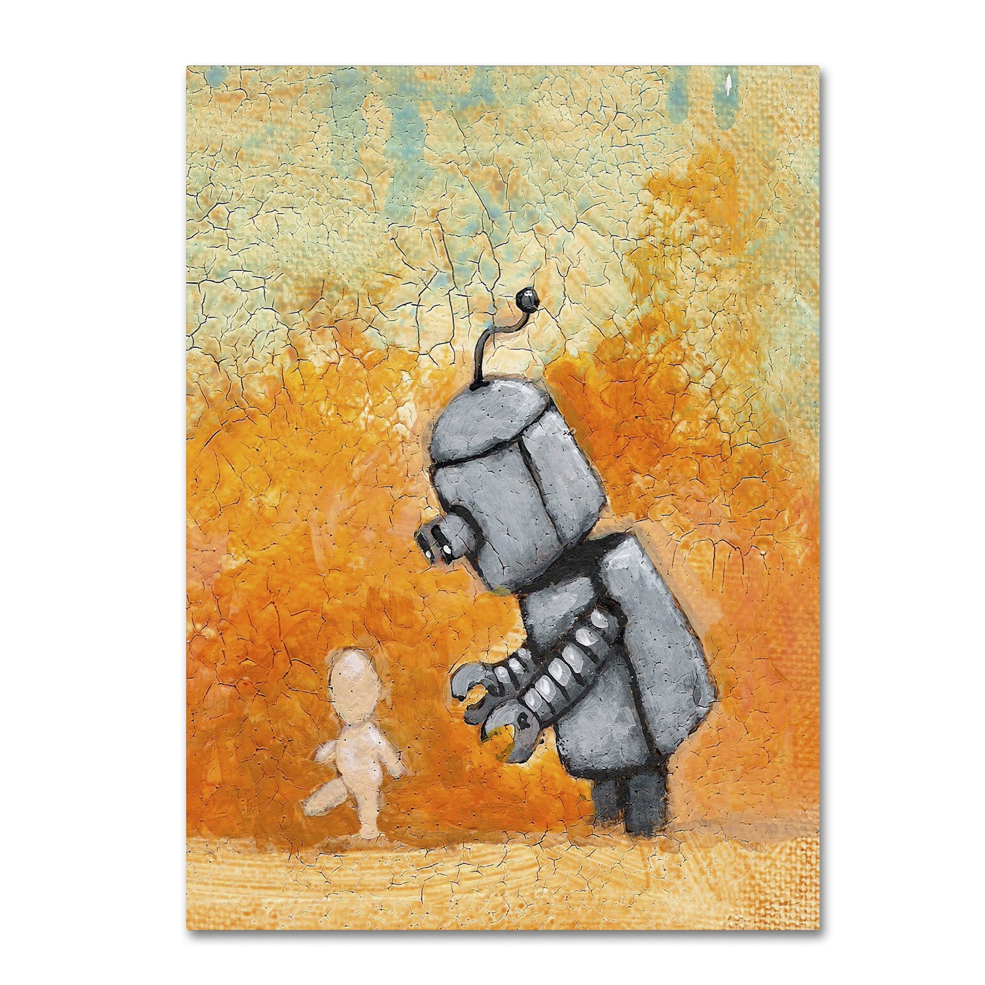 Craig Snodgrass 'Caretaker' Canvas Wall Art 35 x 47 Inches