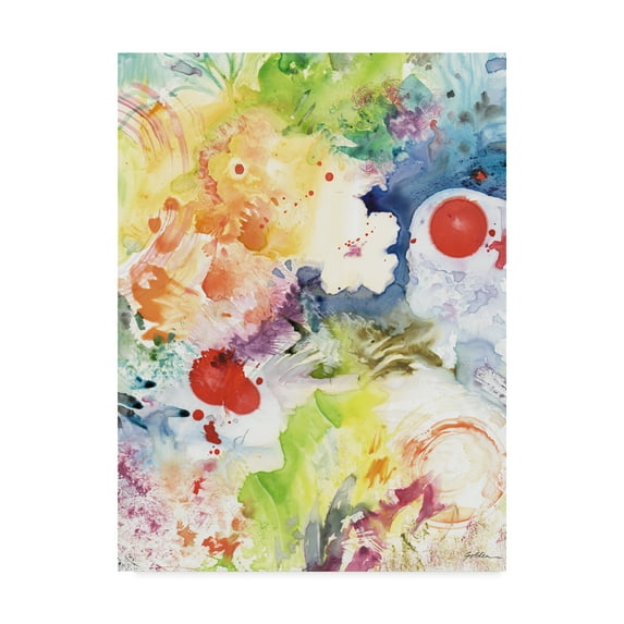 Trademark Fine Art 'Carnavale' Canvas Art by Sheila Golden