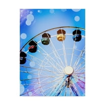 Trademark Fine Art 'Carnival Blues II' Canvas Art by Sylvia Coomes
