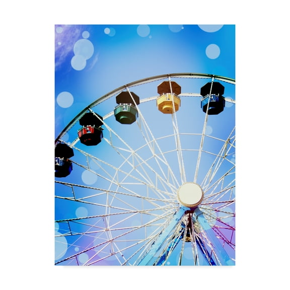 Trademark Fine Art 'Carnival Blues II' Canvas Art by Sylvia Coomes