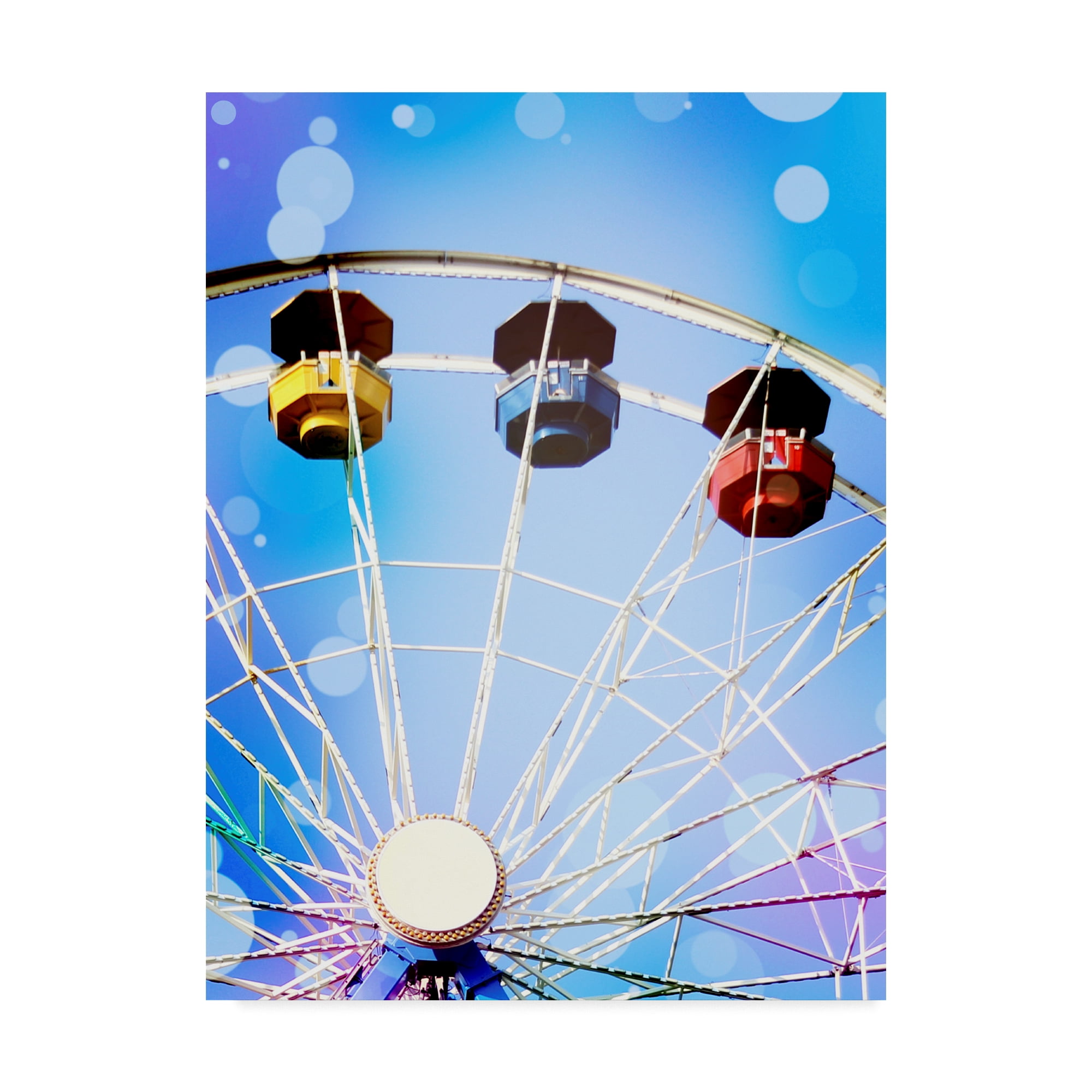Trademark Fine Art 'Carnival Blues III' Canvas Art by Sylvia Coomes