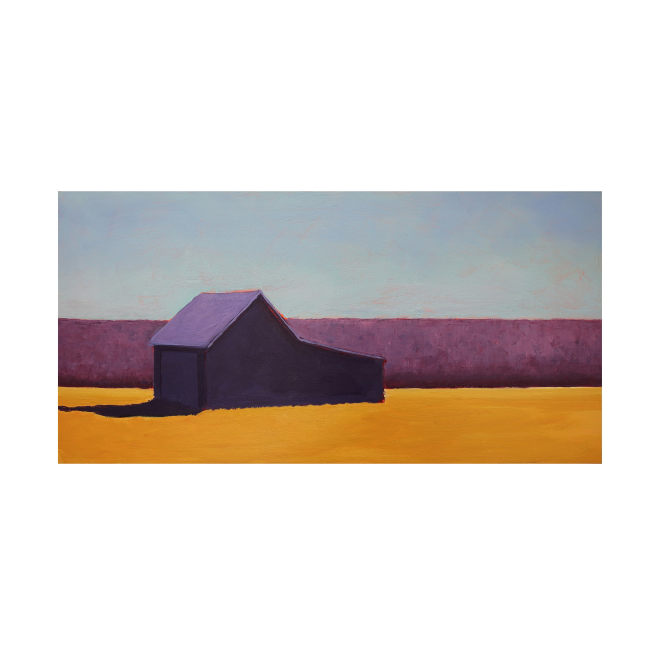 Trademark Fine Art Carol Young Barn on the Range II Canvas Wall Art