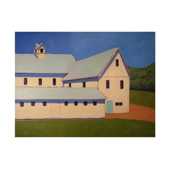 Trademark Fine Art Carol Young  Dairy Farm Canvas Wall Art