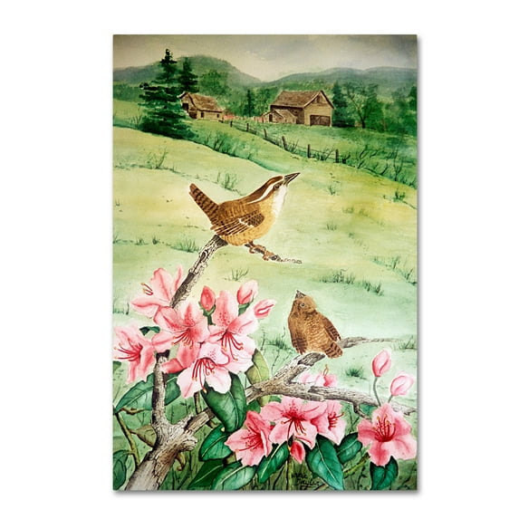 Trademark Fine Art 'Carolina Wren' Canvas Art by Arie Reinhardt Taylor