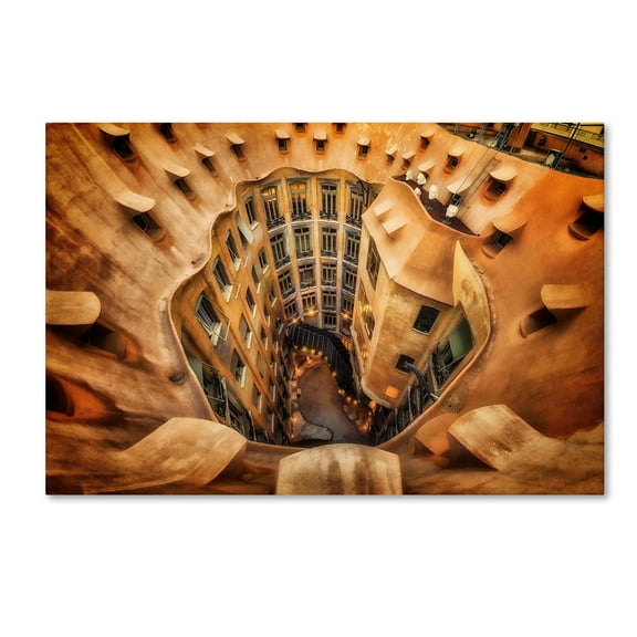 Trademark Fine Art 'Casa Mila&nbsp; La Pedrera Barcelona' Canvas Art by Massimo Cuomo