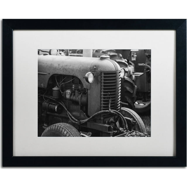 Trademark Fine Art "Case 2" Canvas Art by Jason Shaffer, White Matte, Black Frame