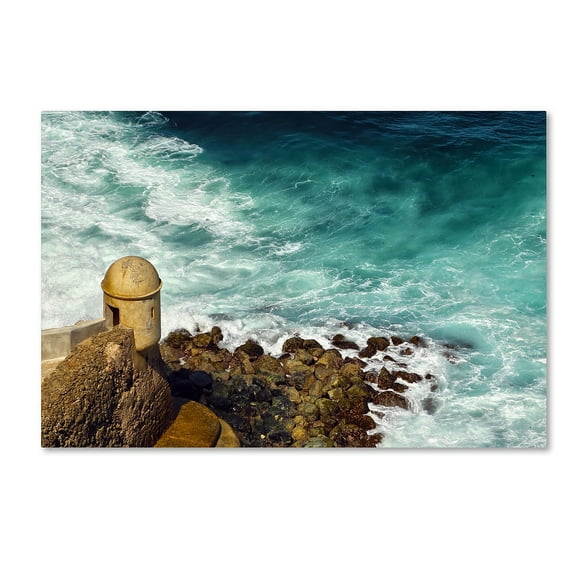 Trademark Fine Art "Castillo de San Felipe del Morro 12" Canvas Art by CATeyes