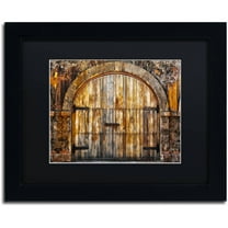 Trademark Fine Art "Castillo de San Felipe del Morro 16" Canvas Art by CATeyes, Black Matte, Black Frame