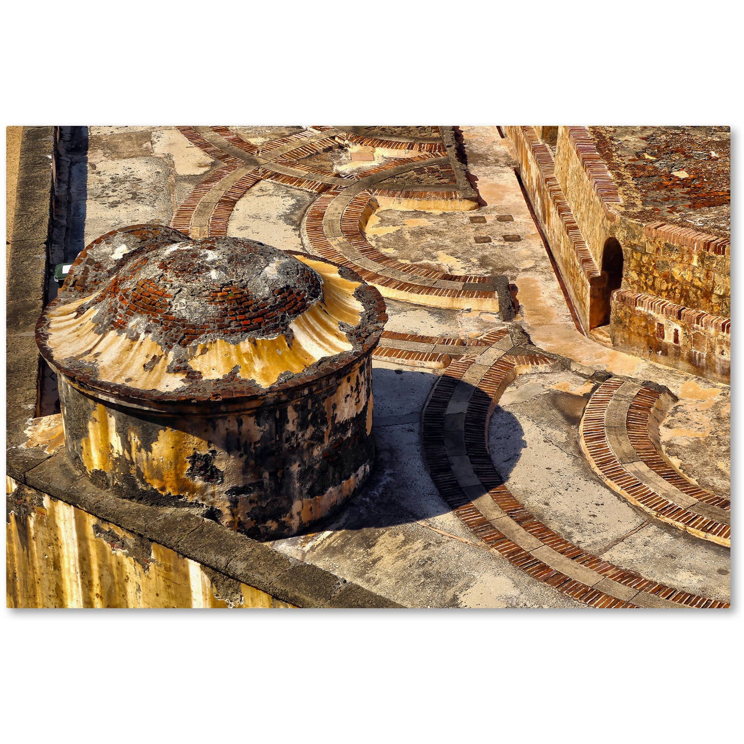 Trademark Fine Art "Castillo de San Felipe del Morro 18" Canvas Art by CATeyes