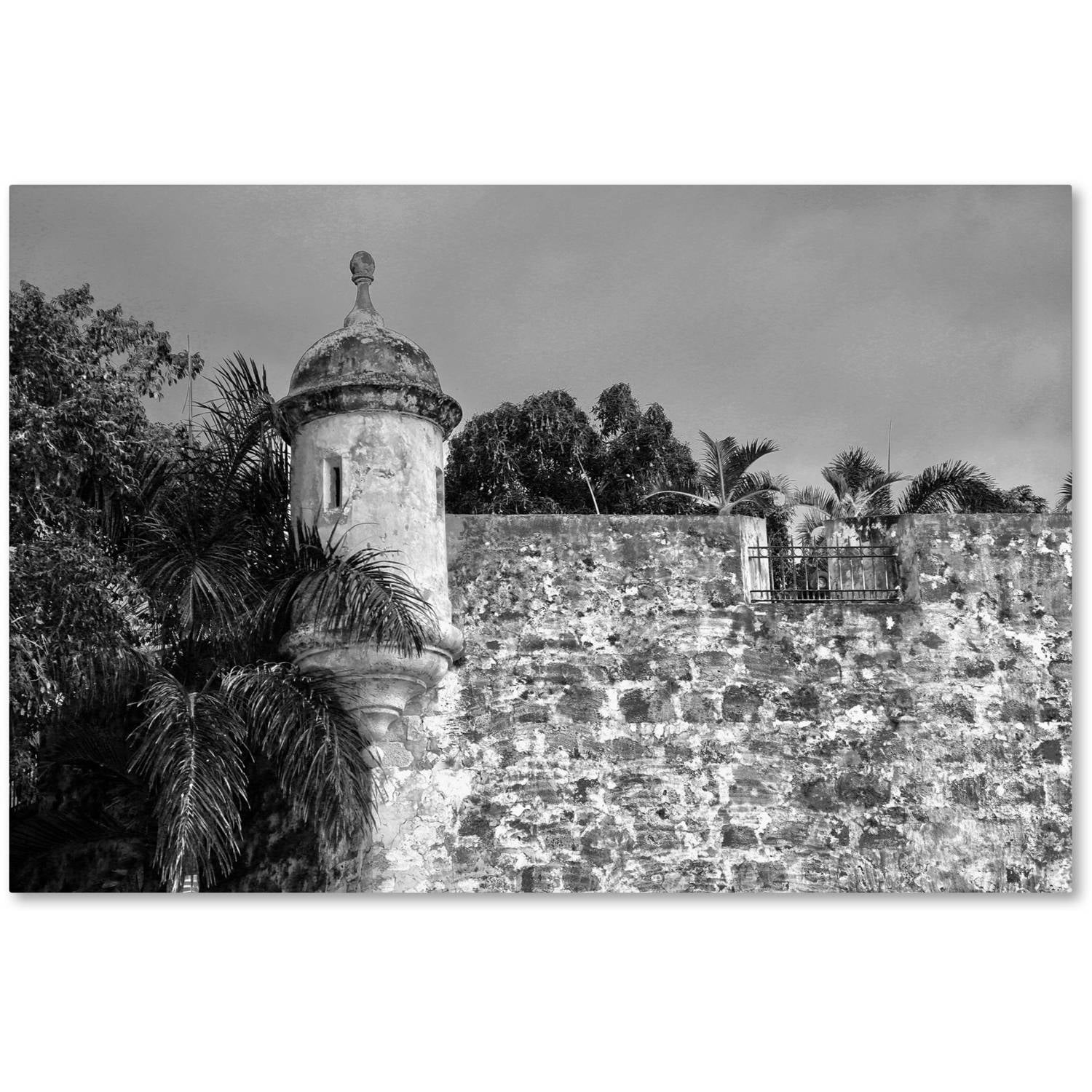 Trademark Fine Art "Castillo de San Felipe del Morro 3" Canvas Art by CATeyes