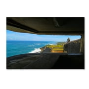 Trademark Fine Art "Castillo de San Felipe del Morro 9" Canvas Art by CATeyes