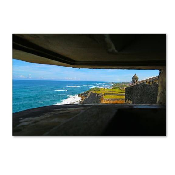 Trademark Fine Art "Castillo de San Felipe del Morro 9" Canvas Art by CATeyes
