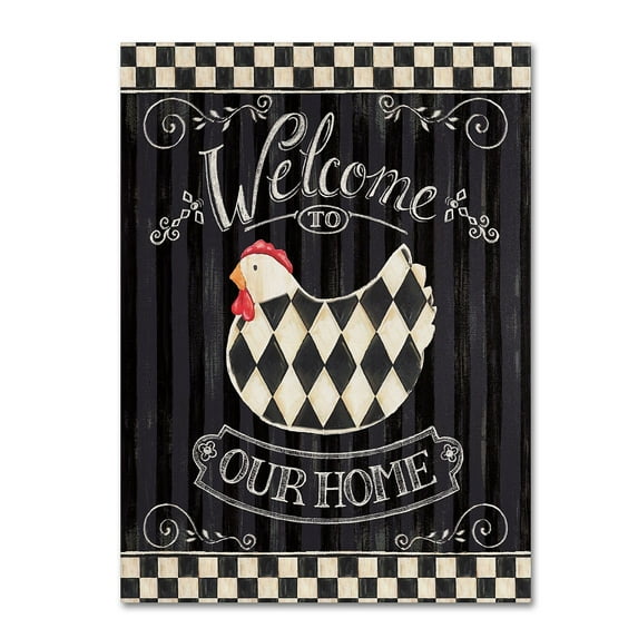 Trademark Fine Art "Casual Country II" Canvas Art by Daphne Brissonnet