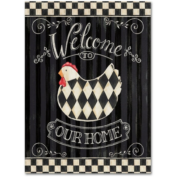 Trademark Fine Art "Casual Country II" Canvas Art by Daphne Brissonnet