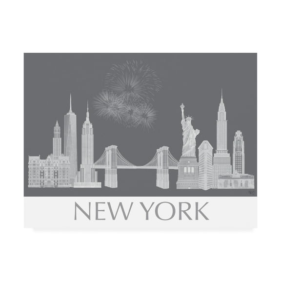 Trademark Fine Art 'Cat Rainbow Splash 8' Canvas Art by Fab Funky