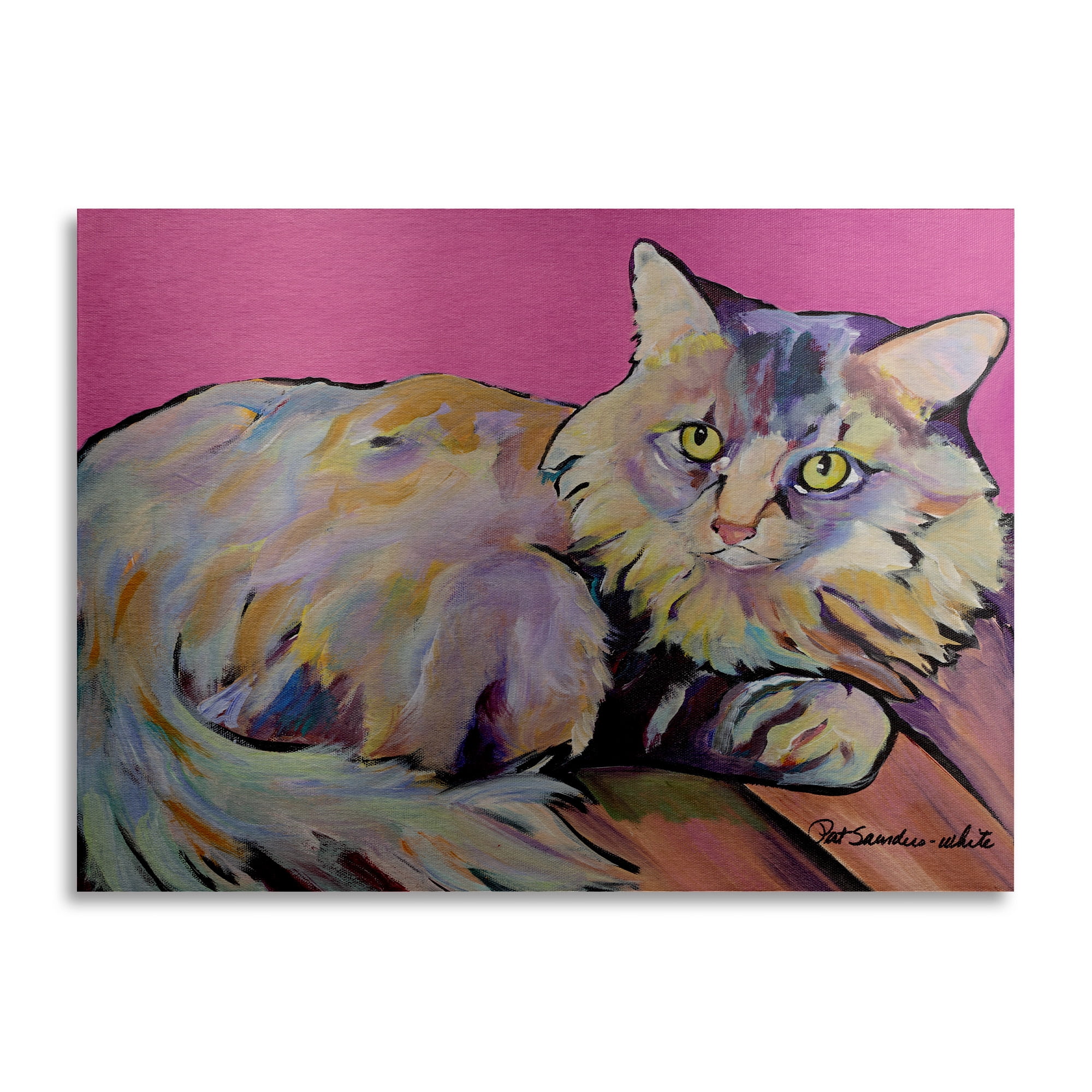Trademark Fine Art 'Catatonic' Floating Brushed Aluminum Art by Pat Saunders-White