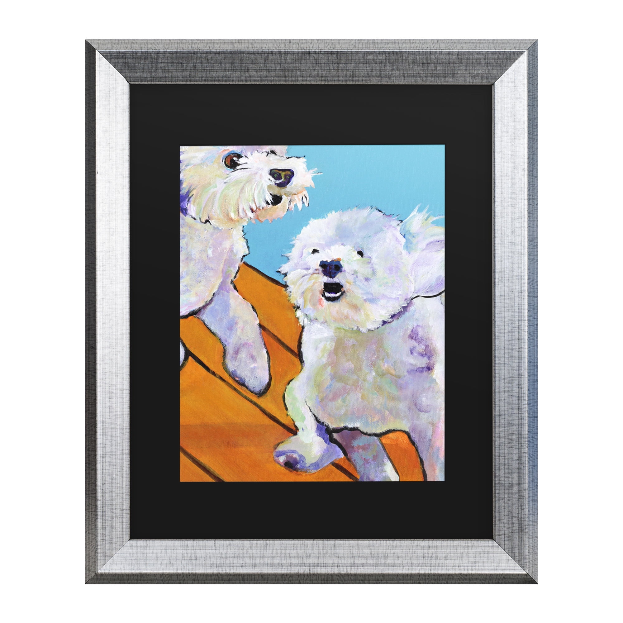 Trademark Fine Art 'Catch Me' Canvas Art by Pat Saunders-White