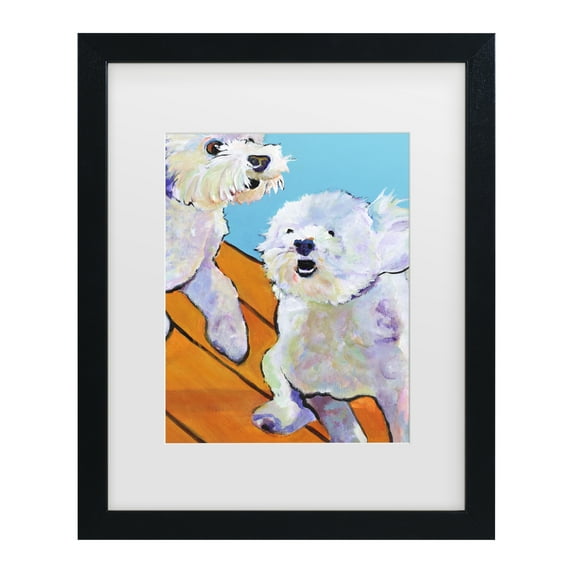 Trademark Fine Art 'Catch Me' Canvas Art by Pat Saunders-White