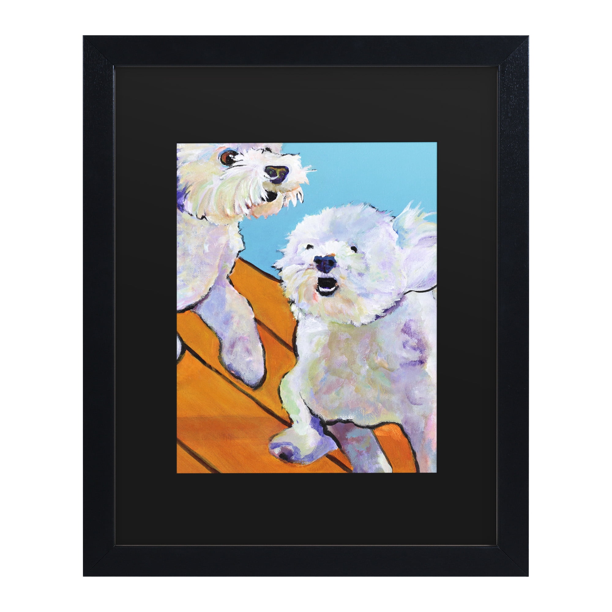 Trademark Fine Art 'Catch Me' Canvas Art by Pat Saunders-White