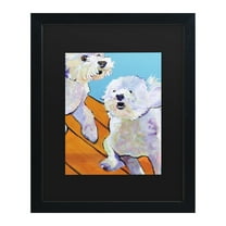 Trademark Fine Art 'Catch Me' Canvas Art by Pat Saunders-White