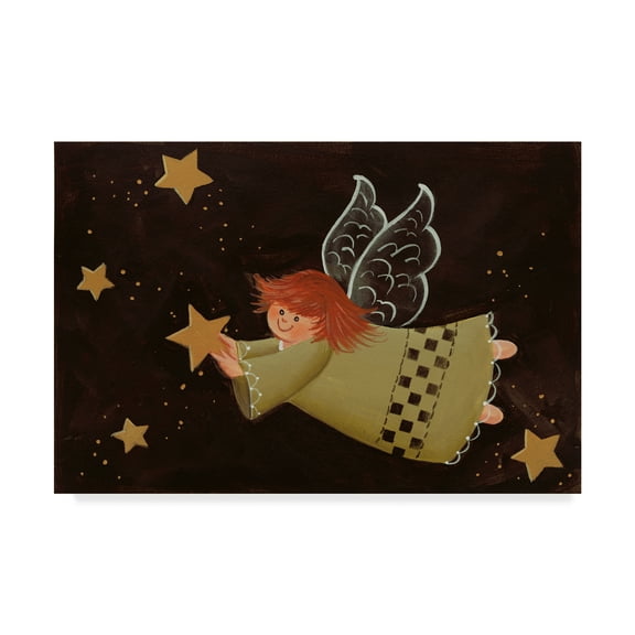 Trademark Fine Art 'Catching A Star' Canvas Art by Beverly Johnston