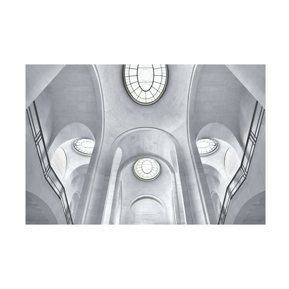 Trademark Fine Art Catherine W  The Palais Garnier in Paris Canvas Wall Art