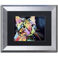thumbnail image 1 of Trademark Fine Art "Catillac New" Canvas Art by Dean Russo, Black Matte, Silver Frame, 1 of 1
