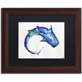 thumbnail image 1 of Trademark Fine Art 'Celestial' Canvas Art by Marc Allante, Black Matte, Wood Frame, 1 of 1