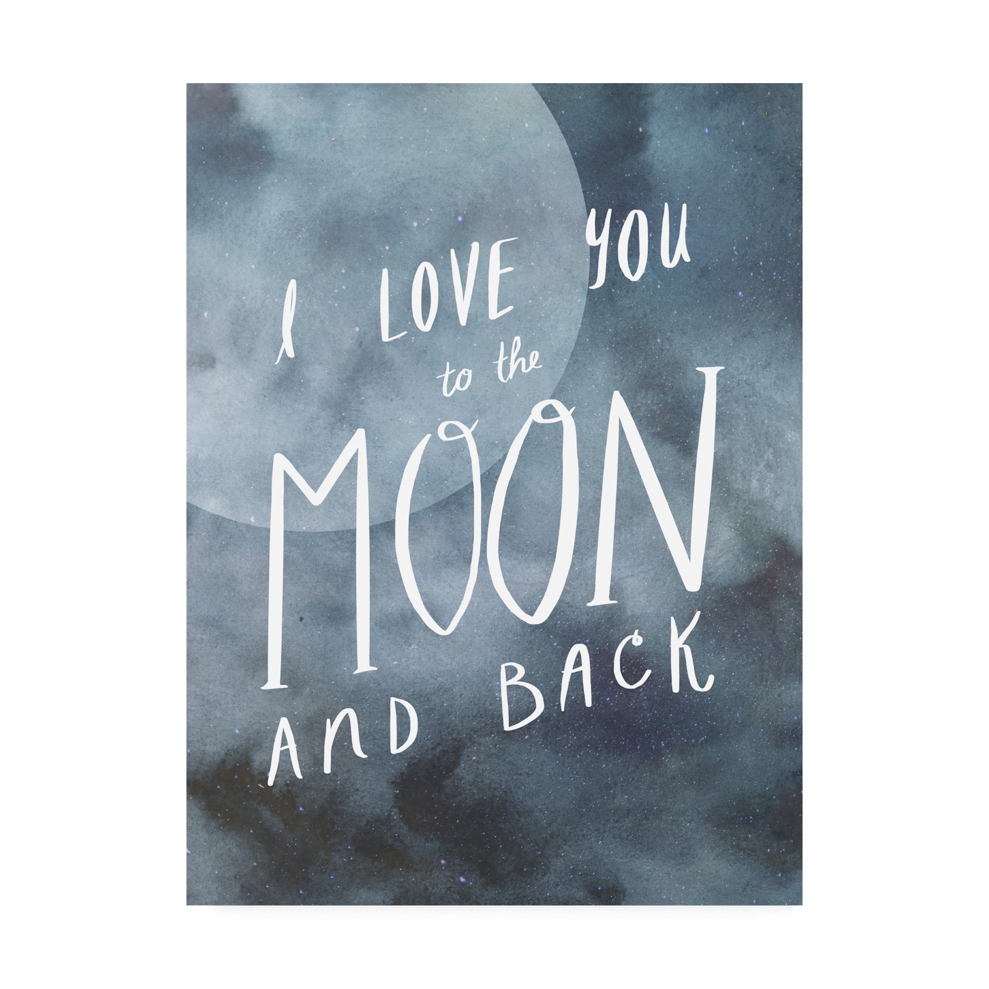 Trademark Fine Art 'Celestial Love III' Canvas Art by Victoria Borges