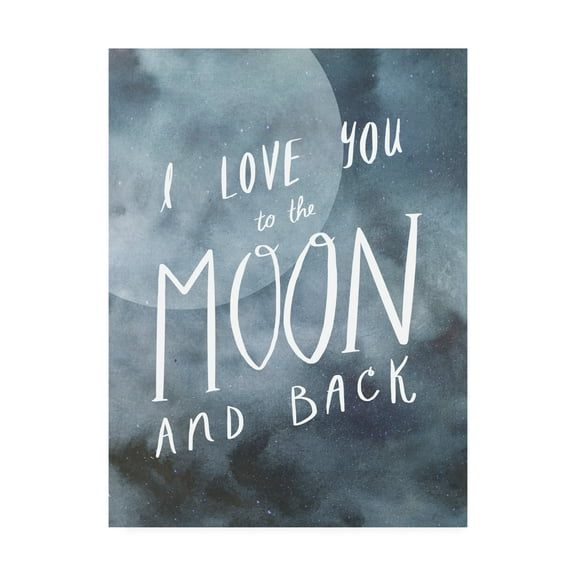 Trademark Fine Art 'Celestial Love III' Canvas Art by Victoria Borges