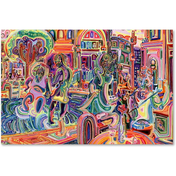 Trademark Fine Art "Cells" Canvas Art by Josh Byer