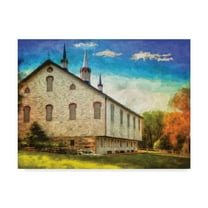 Trademark Fine Art 'Centennial Barn' Canvas Art by Lois Bryan