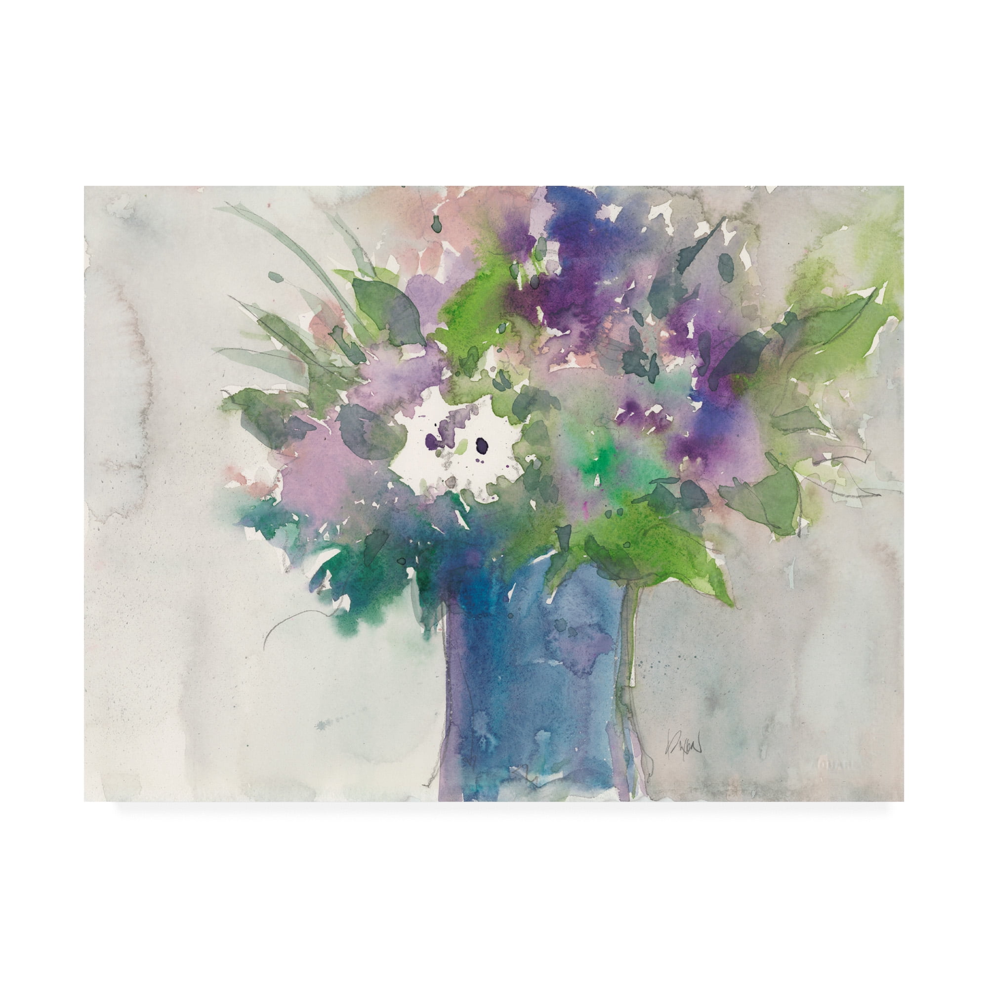Trademark Fine Art 'Center Piece II' Canvas Art by Samuel Dixon