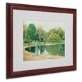 thumbnail image 1 of Trademark Fine Art "Central Park" Canvas Art by Childe Hassam, Wood Frame, 1 of 1