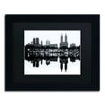 thumbnail image 1 of Trademark Fine Art "Central Park West II" Canvas Art by David Ayash, Black Matte, Black Frame, 1 of 4