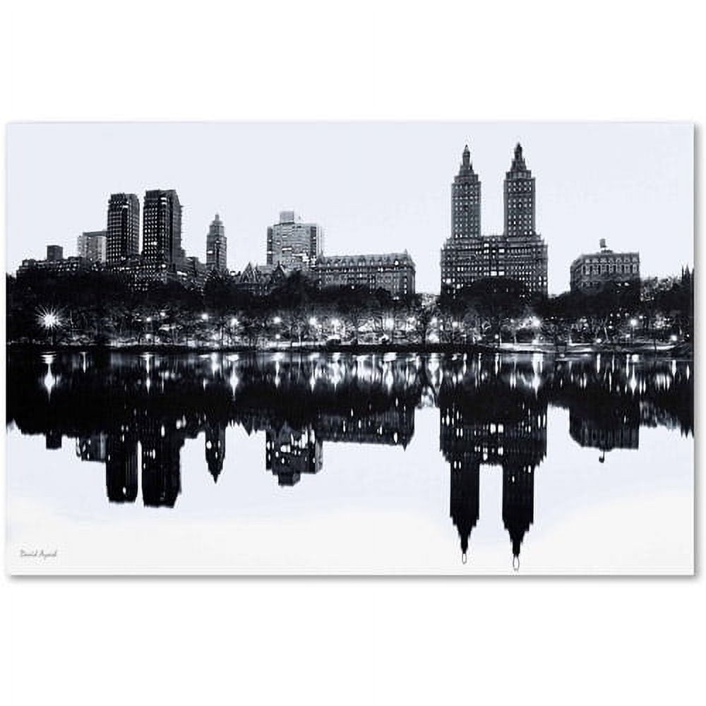 Trademark Fine Art "Central Park West II" Canvas Art by David Ayash