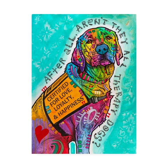 Trademark Fine Art 'Certified For Love' Canvas Art by Dean Russo