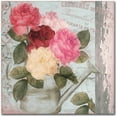 thumbnail image 1 of Trademark Fine Art "Chalet d'Ete Roses" Canvas Art by Color Bakery, 1 of 4